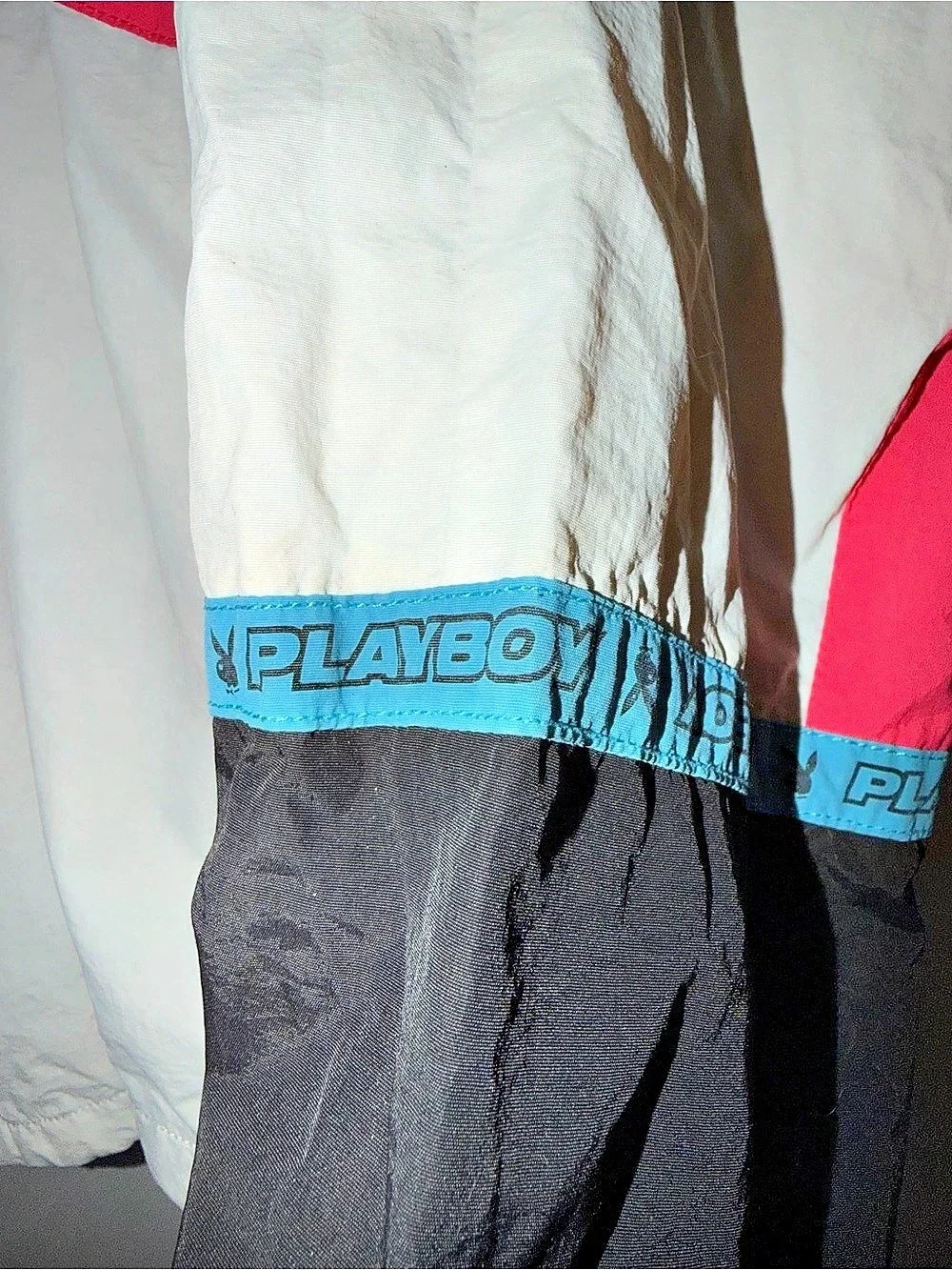 Playboy by PacSun Color Block Windbreaker Size Medium